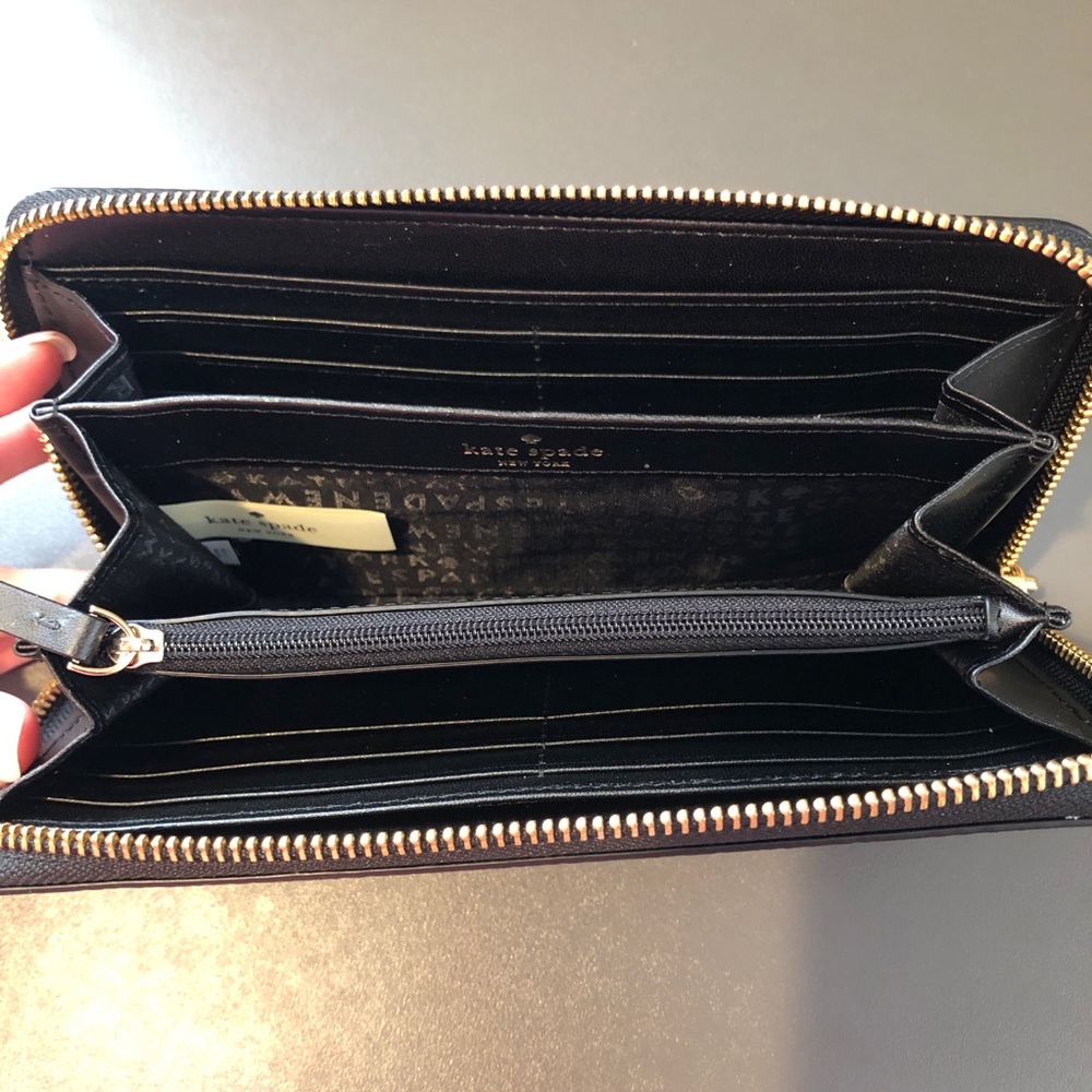 KATE♠️SPADE LARCHMONT AVE LOGO PENNY TOTE 3PC SET - Picture 7 of 8